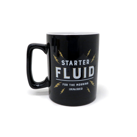 16 OZ MUG BLK QUOTE STARTER