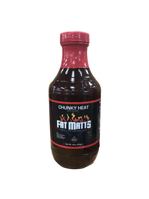 Fat Matt’s BBQ Sauce Chunky Heat