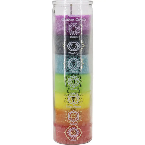 7 Chakra Candle