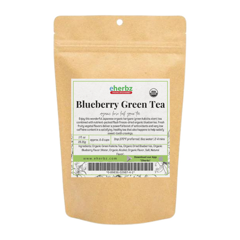 Blueberry Green Tea Organic