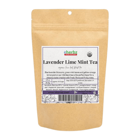 Lavender Lime Mint Tea Organic