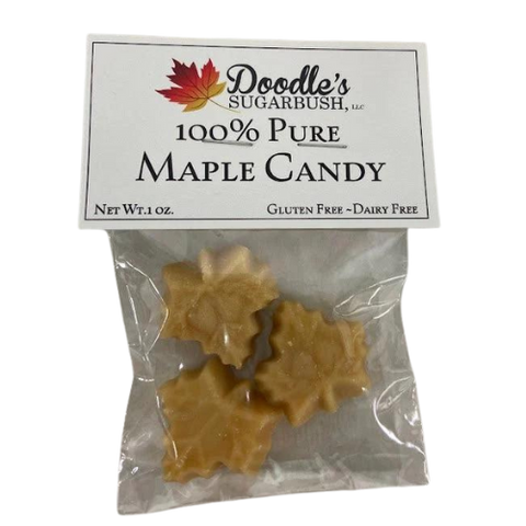 100% Pure Maple Candy - 3 Pc. Bag