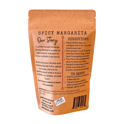 Spicy Margarita Alcohol Infusion Cocktail Kit