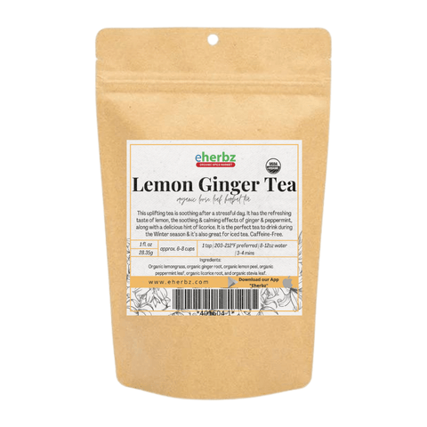 Lemon Ginger Tea Organic