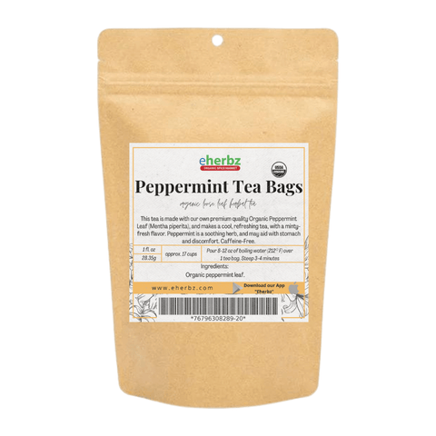 Peppermint Tea bags Organic 20ct