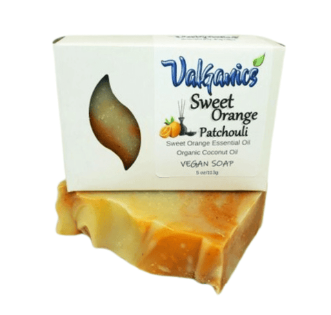 Sweet Orange Patchouli Vegan Soap