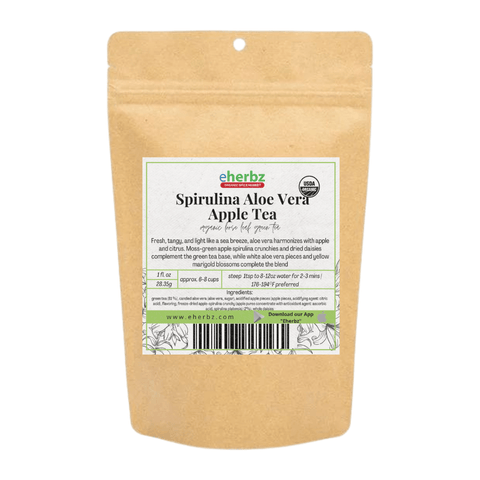 Spirulina Aloe Vera Apple Tea