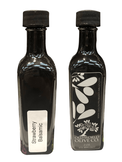 Strawberry Infused Dark Balsamic Vinegar