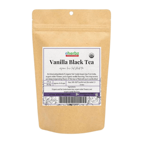 Vanilla Black Tea Organic