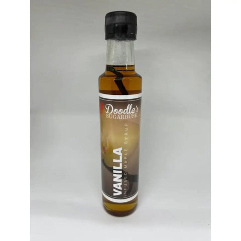 Vanilla Infused Maple Syrup - 8.45oz Glass Bottle