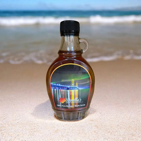 Northern Lights Mackinac Bridge (Mi Maple Syrup)