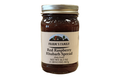 Red Raspberry Rhubarb Spread 16.5 oz